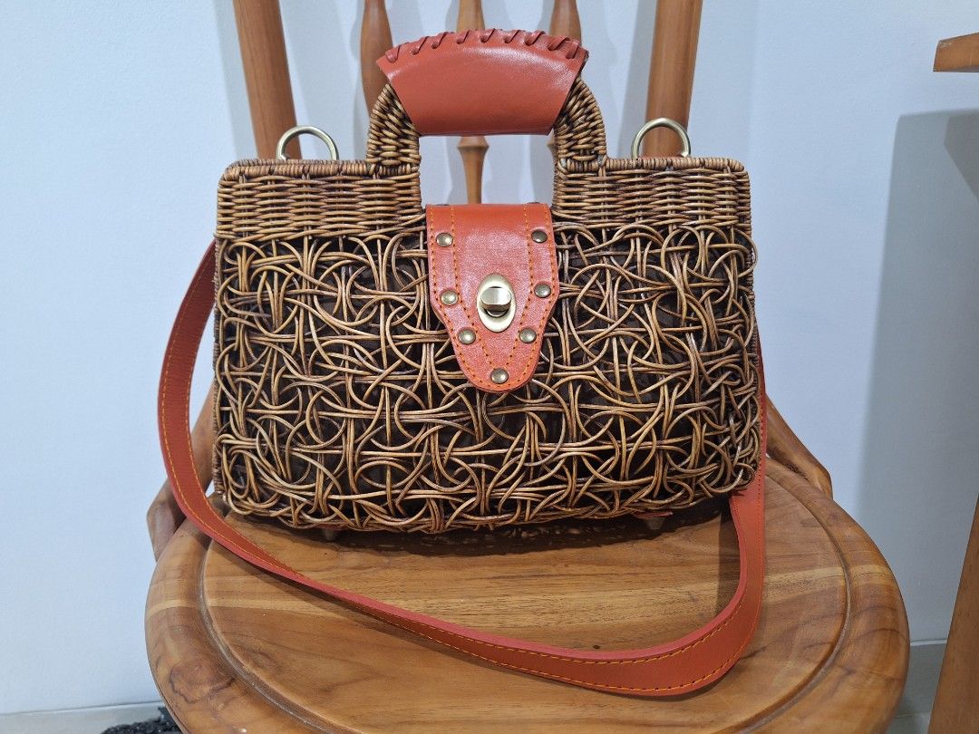 Lux original Tas kulit asli kulas mix rotan calvin klein gucci kangol dior LV LC kulas fossil