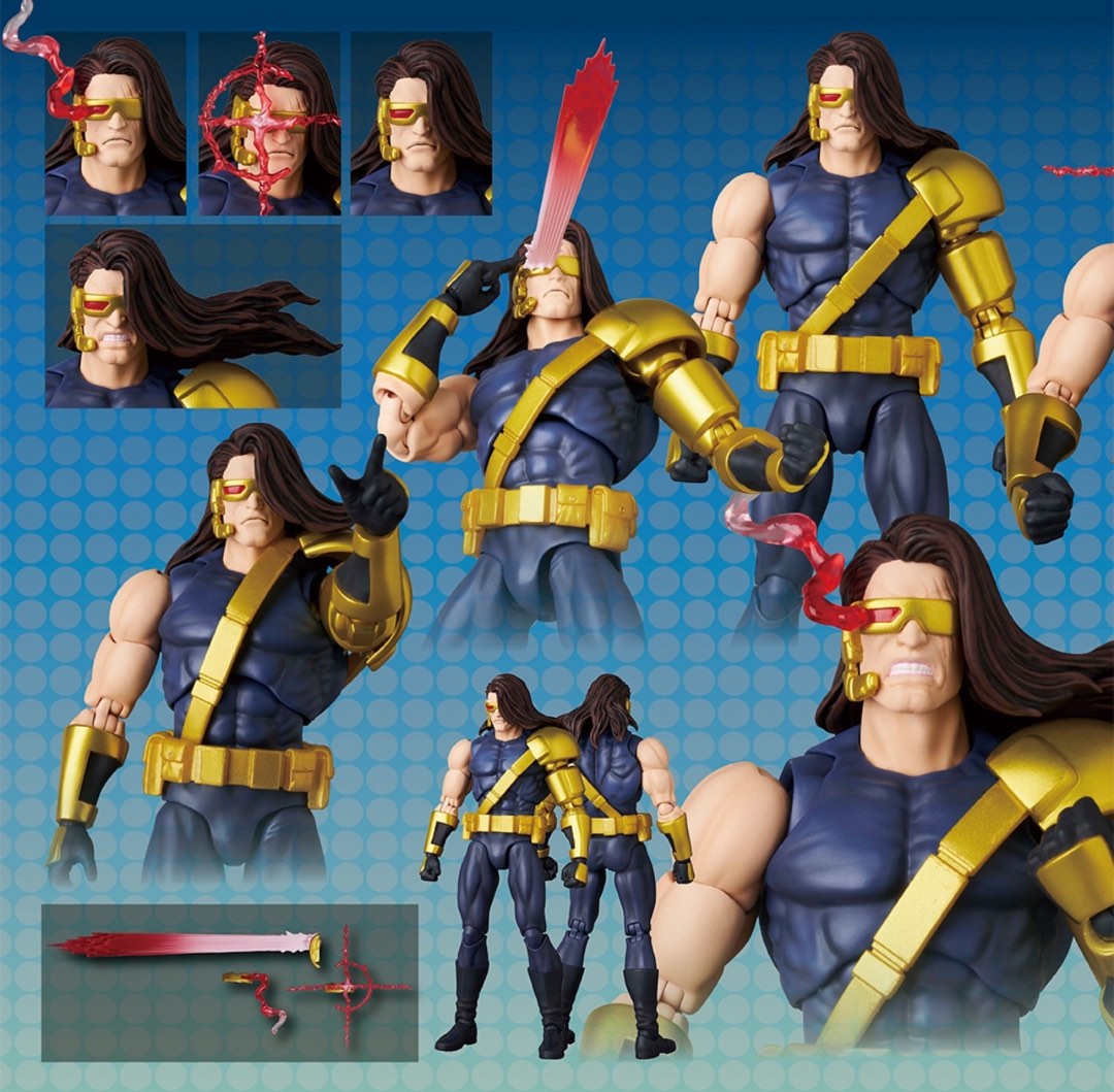 MAFEX CYCLOPS (AGE OF APOCALYPSE VER.) X-MEN ACTION FIGURE, Toys