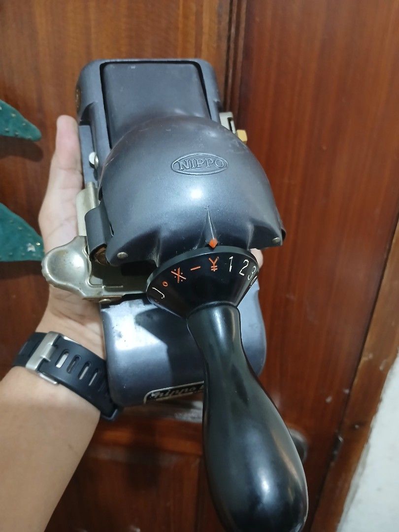 Vintage Nippo BH Type Check Writer (Category: Stationery & School Supplies) located in Carmona. Submitted by rpute (Listing ID 1321704095, Image 2). Description: .