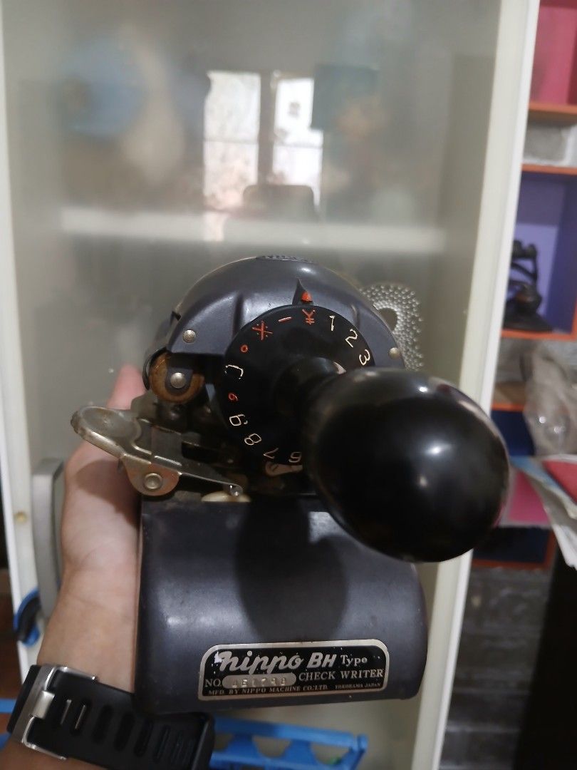 Vintage Nippo BH Type Check Writer (Category: Stationery & School Supplies) located in Carmona. Submitted by rpute (Listing ID 1321704095, Image 1). Description: .