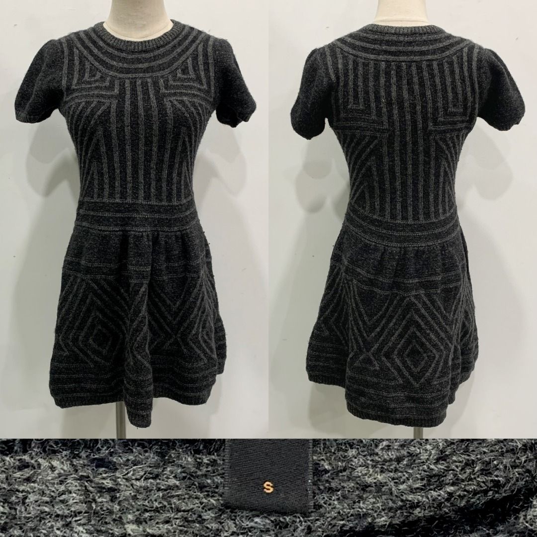 Bcbg chevron dress top