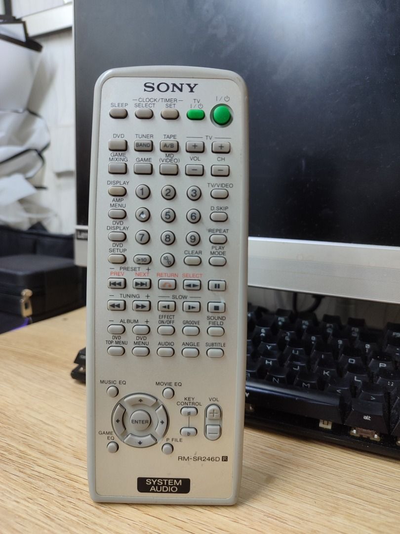 Original Sony Remote for Component/AVR (Category: Soundbars, Speakers & Amplifiers) located in Makati City. Submitted by glempol-1 (Listing ID 1321770253, Image 1). Description: 100% working and original NO issue .