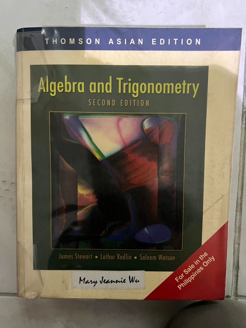 PHARMACY TEXTBOOKS (Category: Textbooks) located in Caloocan City. Submitted by jiniwu93 (Listing ID 1321697296, Image 2). Description: TEXTBOOKS!!! *ALGEBRA AND TRIGONOMETRY (2nd Edition) Stewart - Php 180 *LABORATORY EXERCISES IN MICROBIOLOGY (3rd Edition) - Php 80 *PHILIPPINE HISTORY AND GOVERNMENT FOR COLLEGE STUDENTS (Carlito D. Garcia, EDD) - Php 80 *PHILIPPINE LITERATURES: Texts, Themes, Approaches (Aguila, Arriola, Wigley) - Php 100 *PHAR