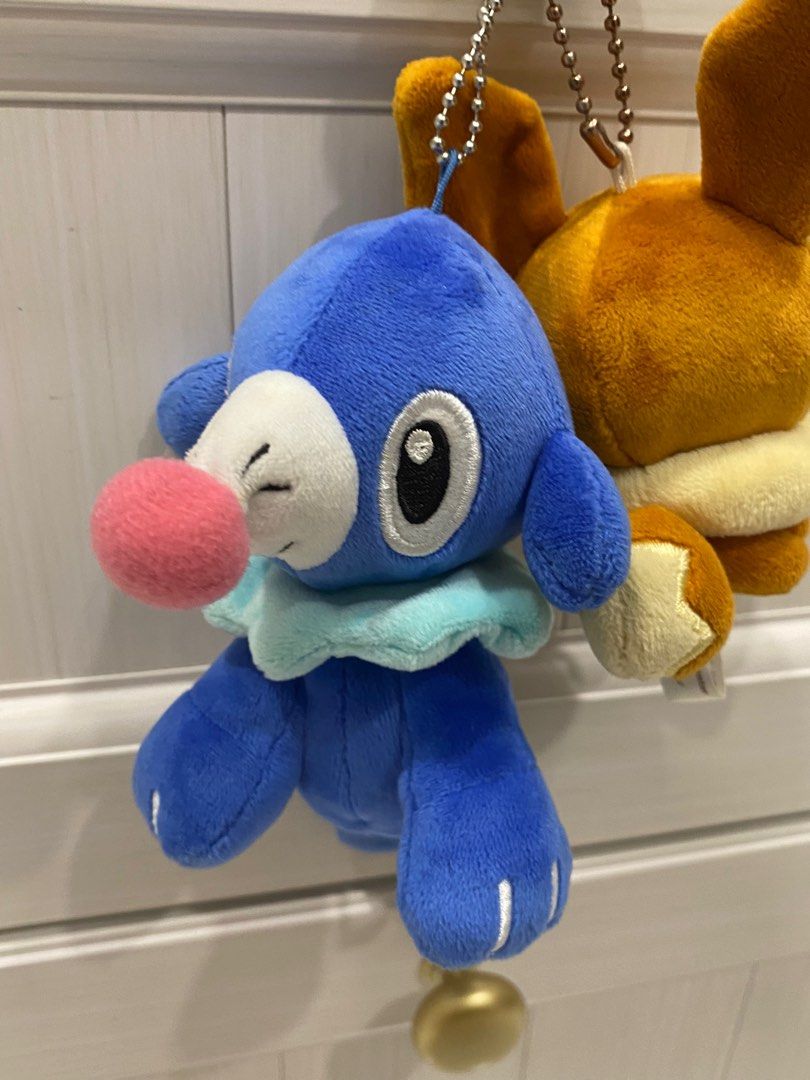 Pokemon Center Eevee Popplio Plush Keychains Hobbies Toys Toys Games on Carousell