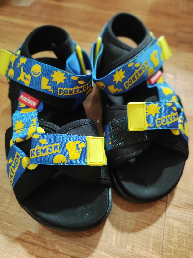 RUSH 300 ONLY - Original Pokemon Pocket Monsters Pok-3821 Kids Sandals ...