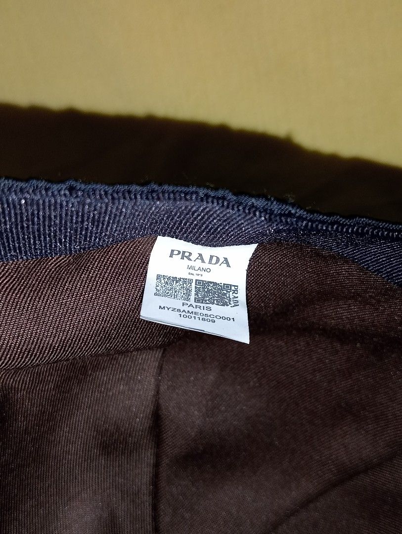 Prada ladies Cap (Category: Caps & Hats) located in Angeles City. Submitted by BarotSamutSaribyLhaiquizon (Listing ID 1321789399, Image 3). Description: #Brand New# #For Ladies# #Black# #PM me for cap cm size#.
