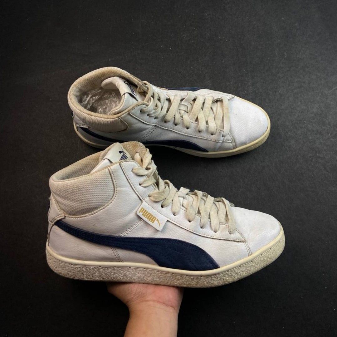 Puma 1948 Mid Cozy Breathable Mid Top Men s Fashion Footwear Sneakers on Carousell