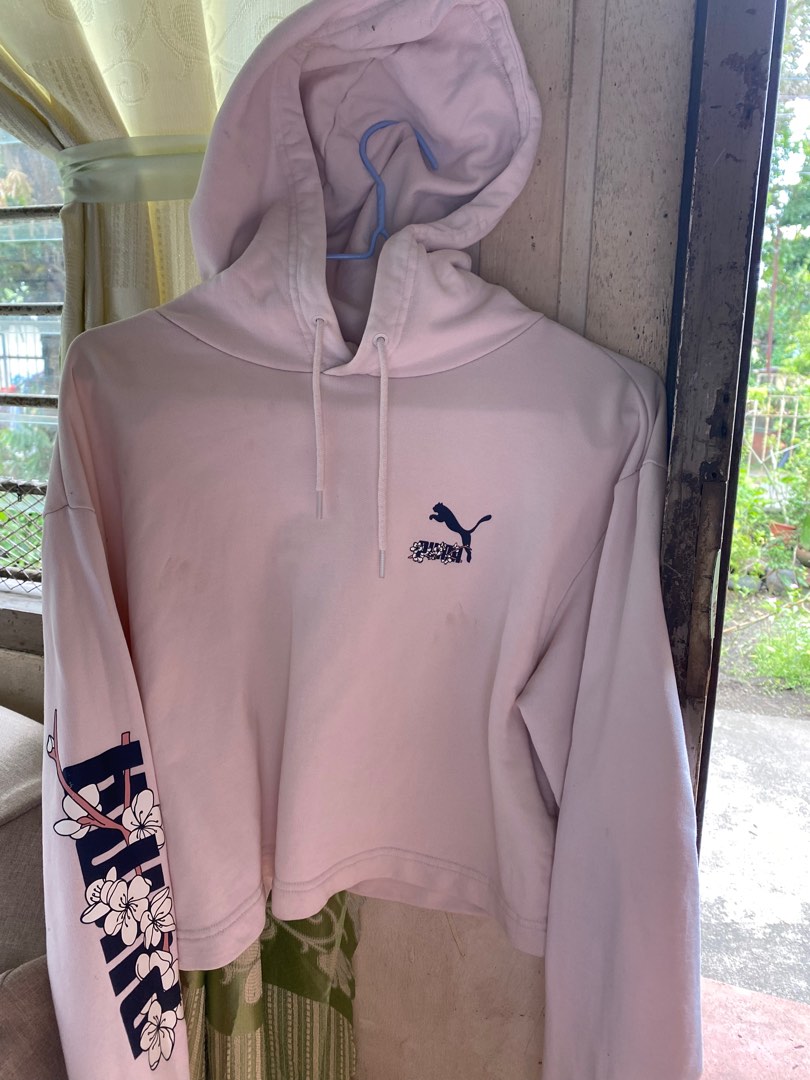 PUMA HOODIE Baby pink