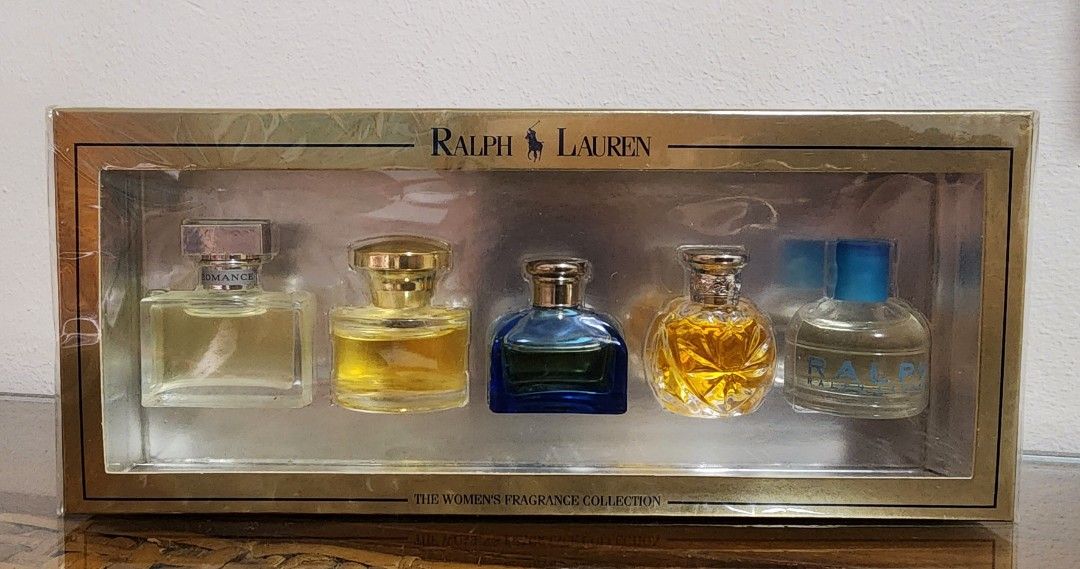 Ralph Lauren The Women s Fragrance Collection Splashes 5 Piece Mini Gift Set Beauty Personal Care Fragrance Deodorants on Carousell