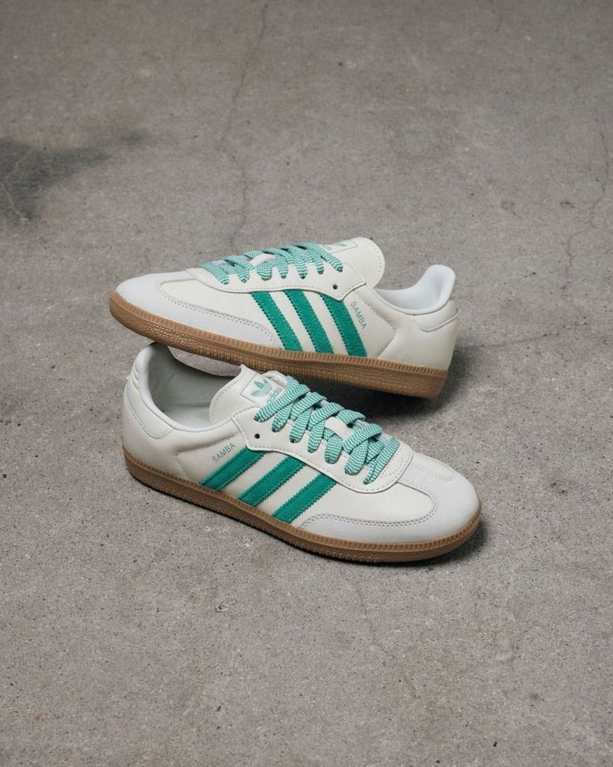 Samba OG Earth Strata Gum / Off White Court Green, Women's Fashion,  Footwear, Sneakers on Carousell