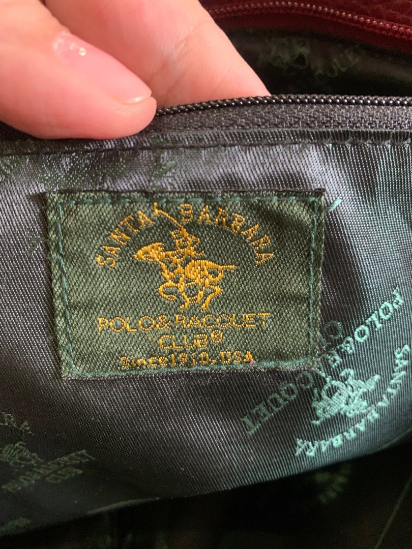 Santa barbara polo tote bag (Category: Luxury Bags & Wallets) located in Paranaque City. Submitted by mamrb (Listing ID 1321725368, Image 3). Description: Original polo santa barbara bag Good condition large No flaws.