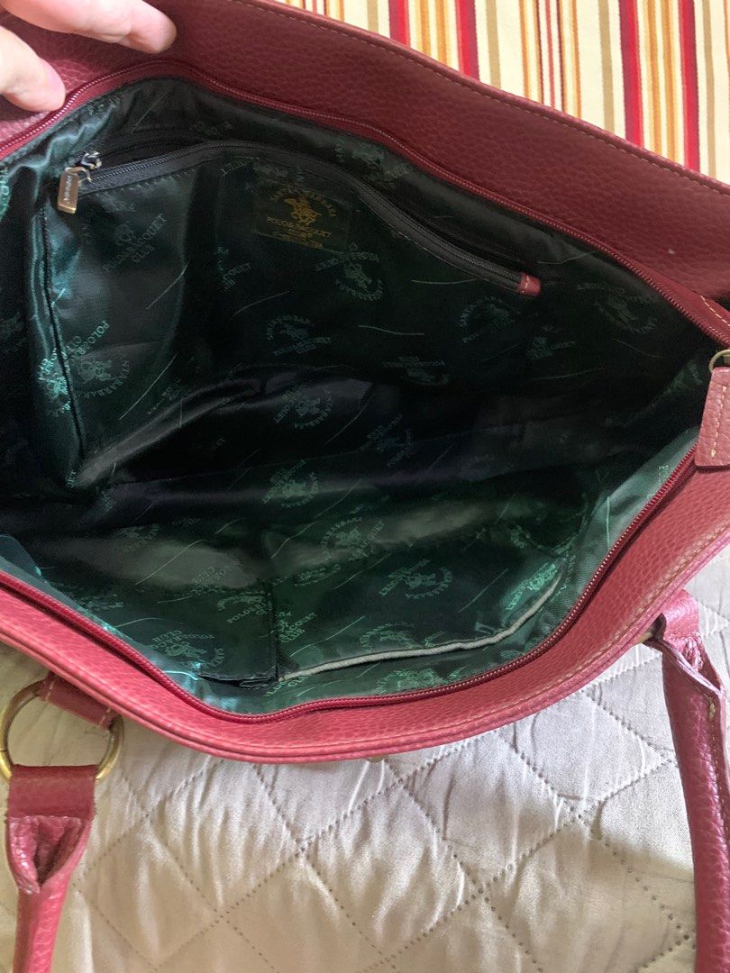 Santa barbara polo tote bag (Category: Luxury Bags & Wallets) located in Paranaque City. Submitted by mamrb (Listing ID 1321725368, Image 2). Description: Original polo santa barbara bag Good condition large No flaws.