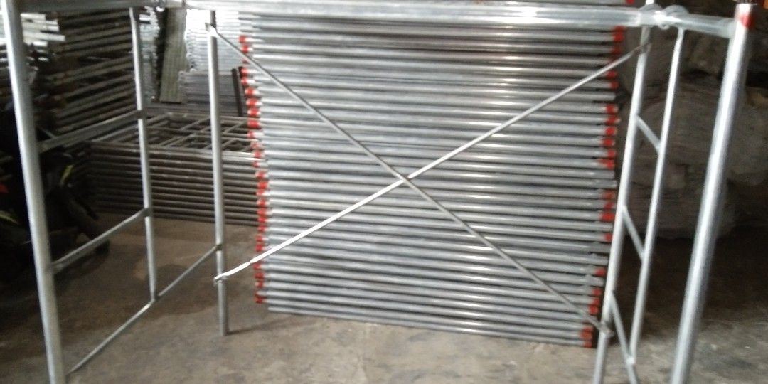 Scaffolding H-Frame sets Sale (Category: Construction Tools & Equipment) located in Valenzuela. Submitted by elizabeth.nietes (Listing ID 1321689590, Image 1). Description: direct planta direct supplier diret manufacturer direct fabrication SCAFFOLDING H-FRAME SETS BRAND NEW !!! FOR SALE 💯 PLSS CALL : 0976-169-4137 0961-545-0901.