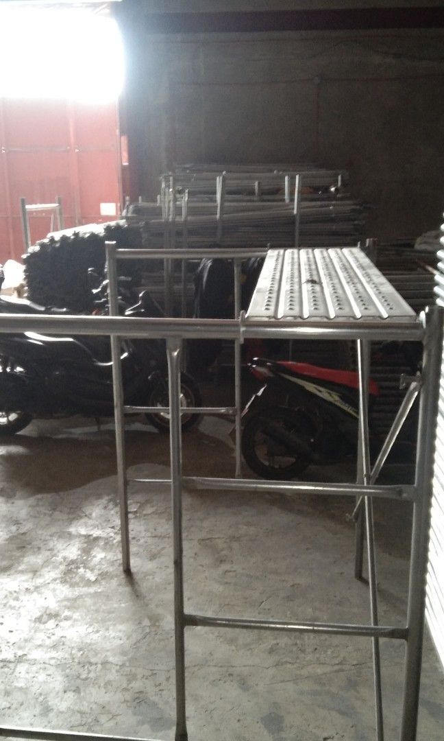 Scaffolding sets H Frame Sale (Category: Construction & Building Materials) located in Valenzuela. Submitted by elizabeth.nietes (Listing ID 1321689820, Image 1). Description: direct planta direct supplier diret manufacturer direct fabrication SCAFFOLDING H-FRAME SETS BRAND NEW !!! FOR SALE 💯 PLSS CALL : 0976-169-4137 0961-545-0901.