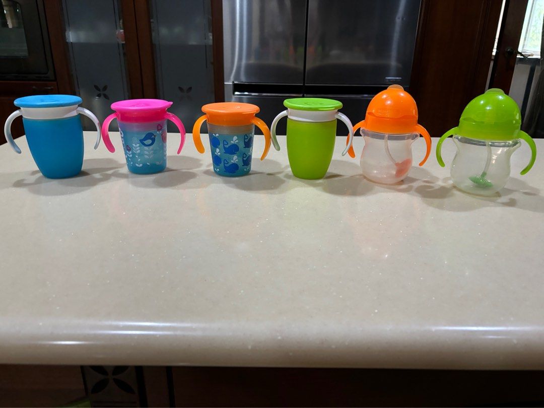 Sippy Cup Straw Cup (Category: Weaning & Toddler Feeding) located in Quezon City. Submitted by purpleskies0122 (Listing ID 1321731564, Image 2). Description: 200 each Will give discount if you’ll get 2 or more Take all for 1.8K All used Some do not have straws anymore. I recommend buying new replacement straws for the straw cups. QC GCash/BPI .