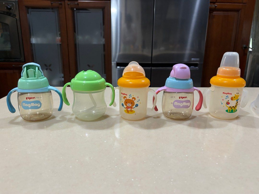Sippy Cup Straw Cup (Category: Weaning & Toddler Feeding) located in Quezon City. Submitted by purpleskies0122 (Listing ID 1321731564, Image 3). Description: 200 each Will give discount if you’ll get 2 or more Take all for 1.8K All used Some do not have straws anymore. I recommend buying new replacement straws for the straw cups. QC GCash/BPI .