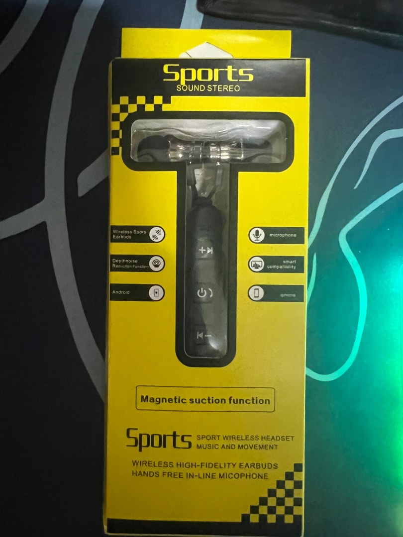 Sports earpiece Audio Earphones on Carousell