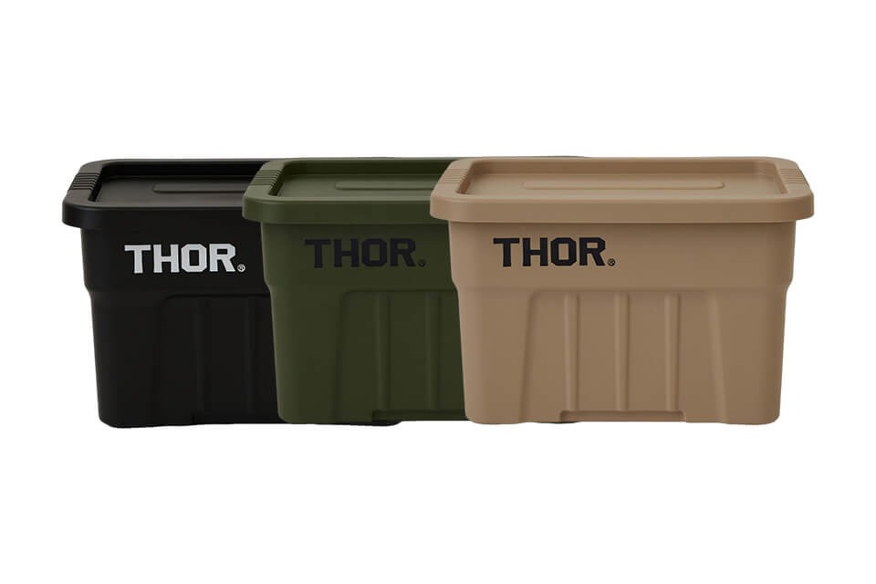 THOR Stackable Storage Box with Lids (22L), Furniture & Home Living ...