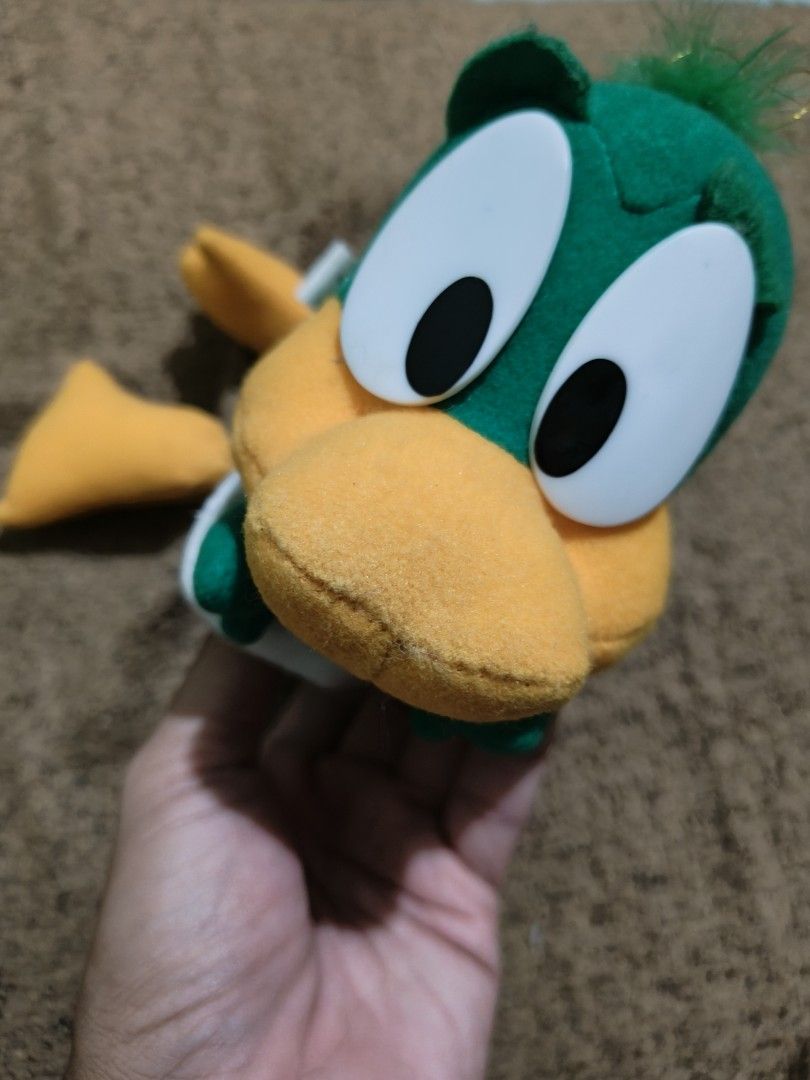 Tiny toon adventures plucky plush doll (Category: Plushies & Soft Toys) located in Quezon City. Submitted by markgolveo (Listing ID 1321787227, Image 1). Description: Tiny toon adventures plucky plush doll.
