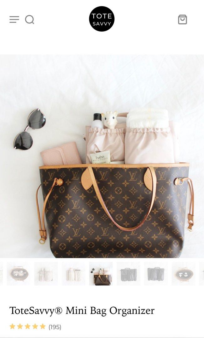 ToteSavvy Mini Bag Organizer Diaper Bag, Babies Kids, Going Out