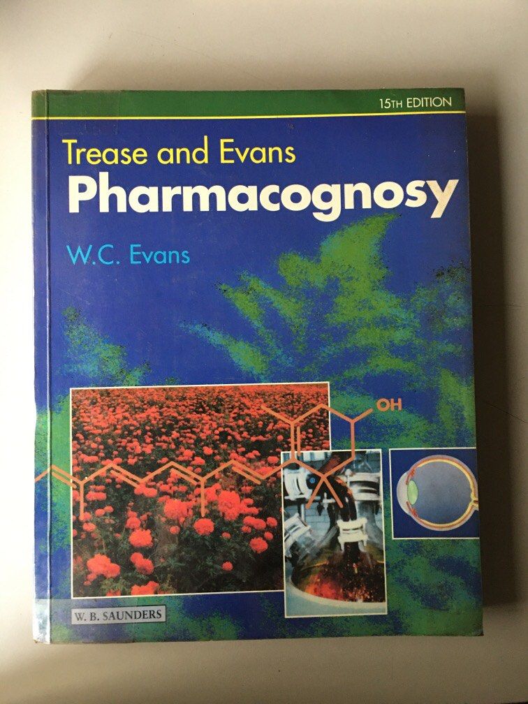 Trease and Evans Pharmacognosy (Category: Textbooks) located in Quezon City. Submitted by jcycle02 (Listing ID 1321727124, Image 1). Description: Vey minimal highlights - First 3 chapters only.