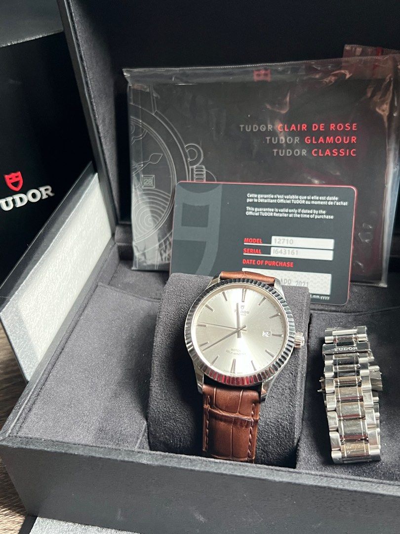 Tudor Style 41mm fluted bezel