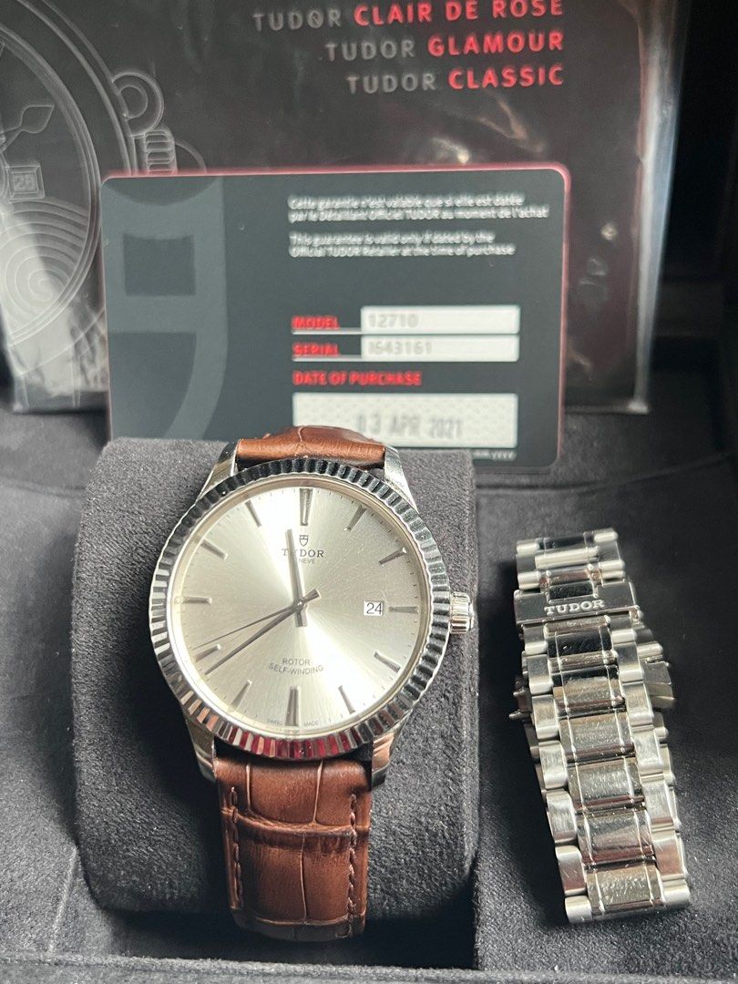 Tudor Style 41mm fluted bezel