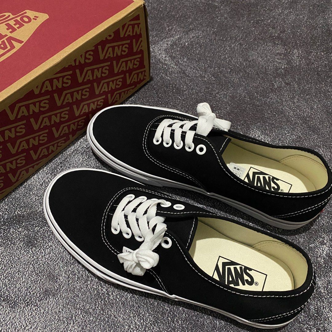 Vans authentic bw sale