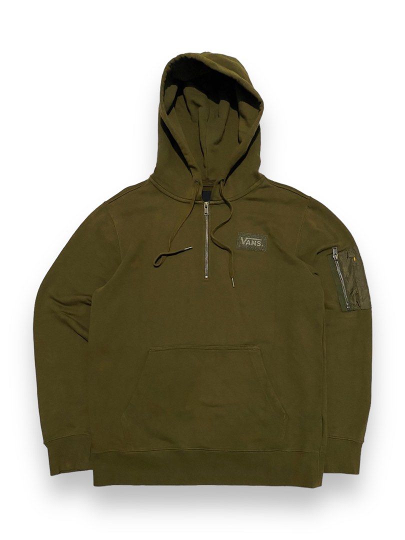 Vans halfzip left pocket hoodie authentic original