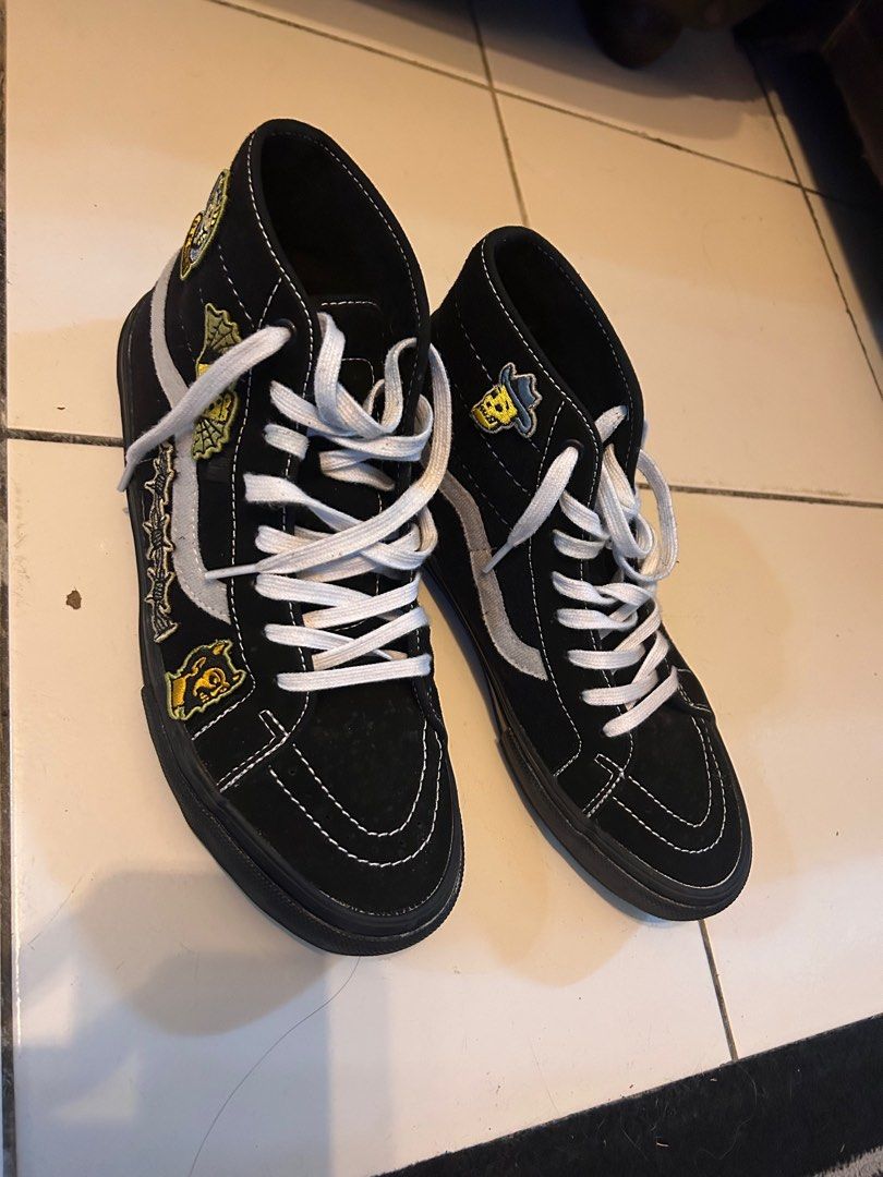 Vans Velcro High Top Men s Fashion Footwear Sneakers on Carousell