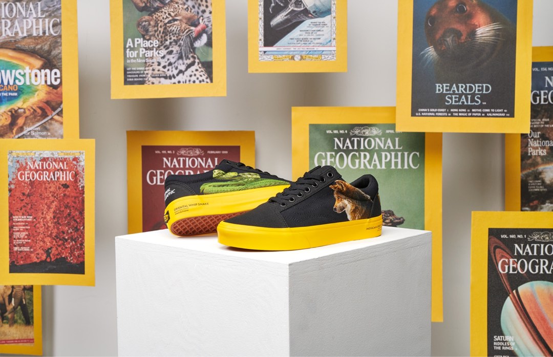 VANS X NATIONAL GEOGRAPHIC Men s Fashion Footwear Sneakers on Carousell