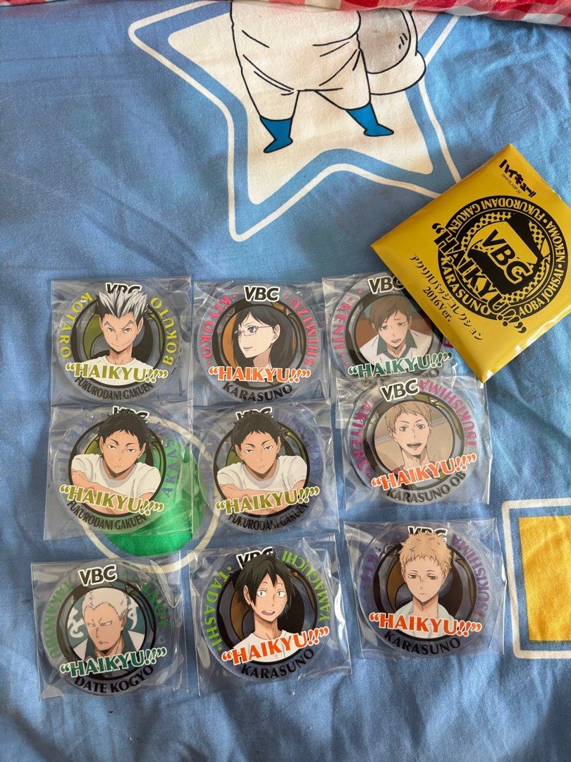 及川徹 ハイキュー!! アクリルバッジコレクション 2016　合同練習会 ハイキュー!! - 及川徹 ユニフォームver. 特大アクリルスタンド