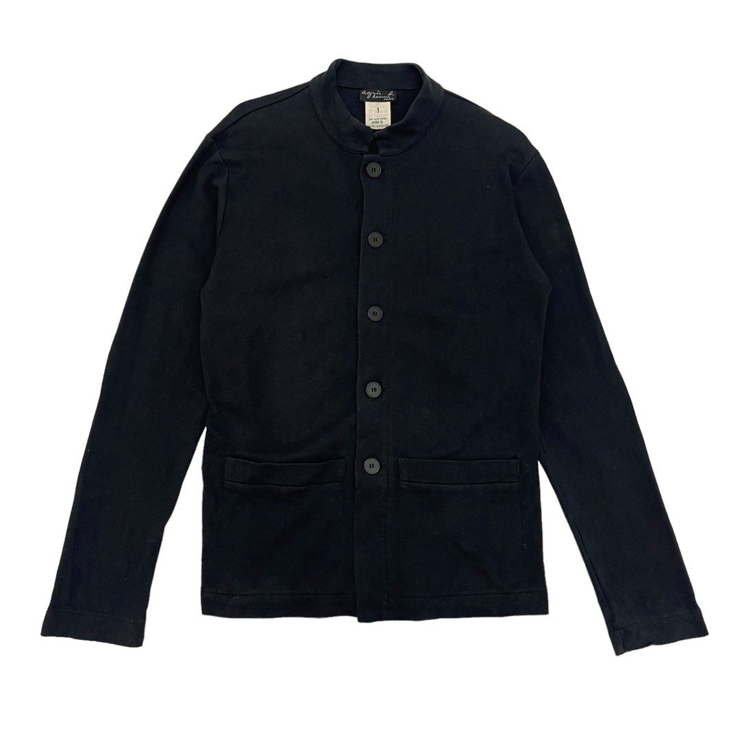 Vintage Agnes B. Homme Paris Button Cardigan Jacket Made In
