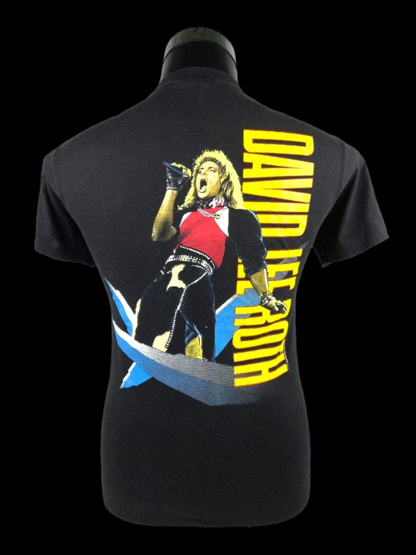Vintage David Lee Roth 80s, Men's Fashion, Tops & Sets, Tshirts & Polo ...