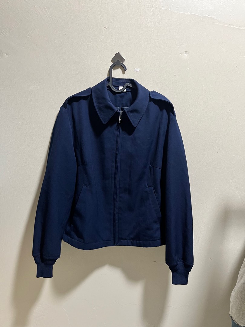 Cropped Military-Inspired Jacket