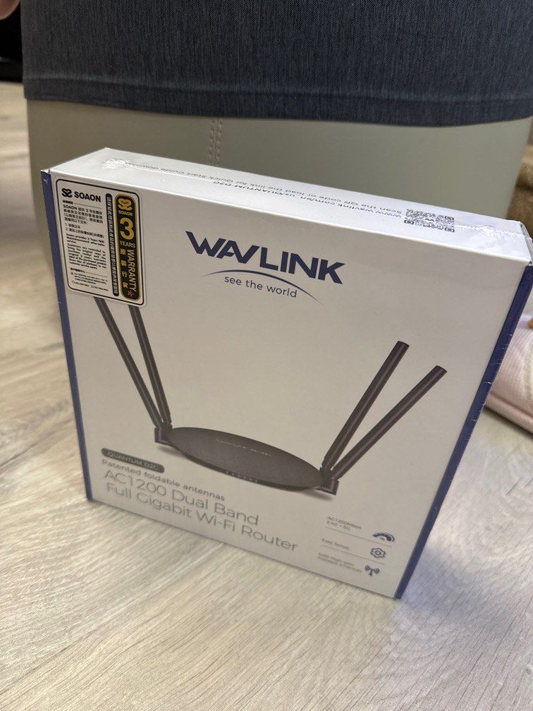 Wavlink Quantum D2G AC1200 Dual Band Full Gigabit WiFi Router