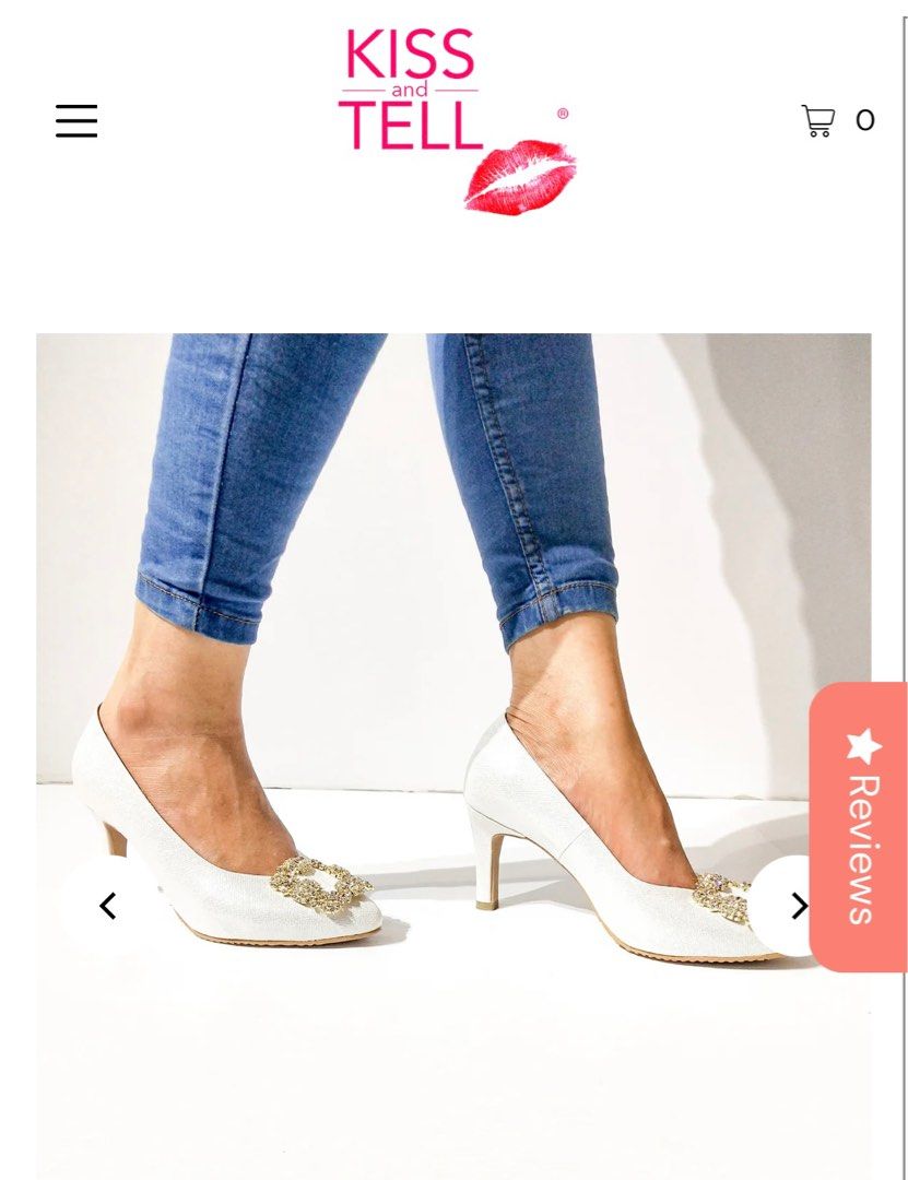 Wedding Shoes Trinity Hells by Kiss Tell Women s Fashion Footwear Heels on Carousell