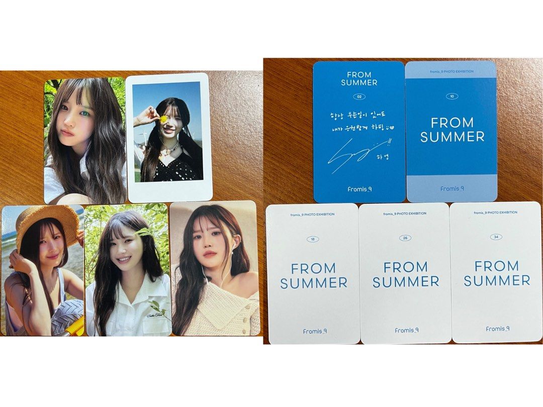 WTS] fromis_9 FROM SUMMER TRADING CARDS UPDATED, Toys