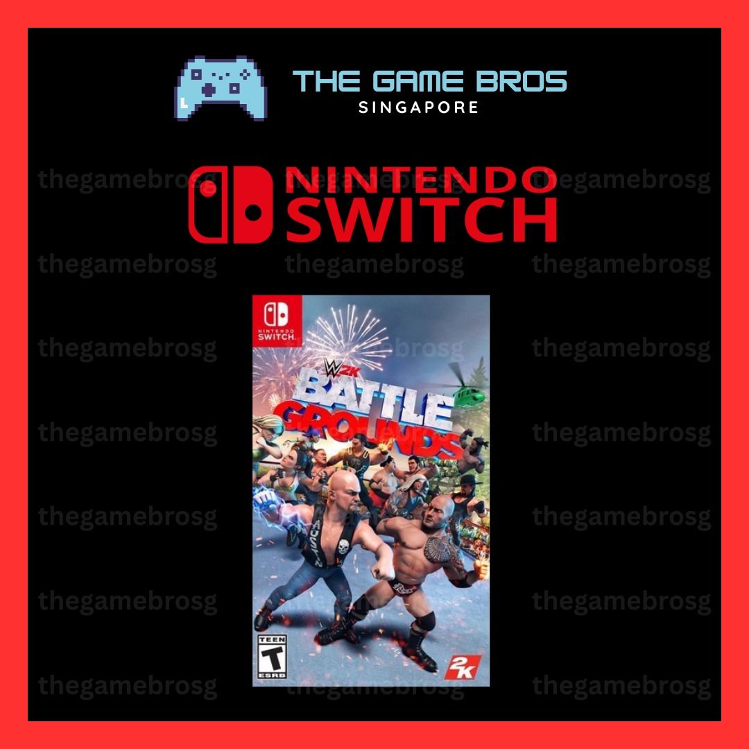 ⭐WWE 2K Battlegrounds Nintendo Switch Digital Download Games