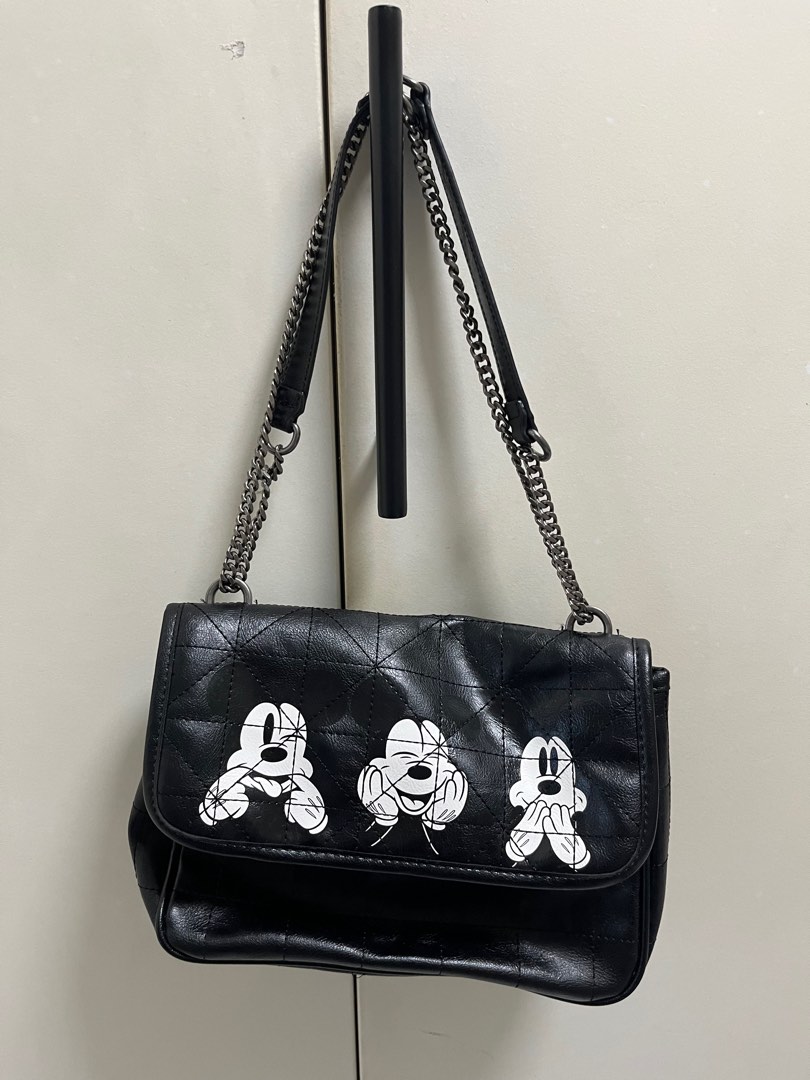 Zara Mickey Mouse bag Women s Fashion Bags Wallets Cross body Bags on Carousell