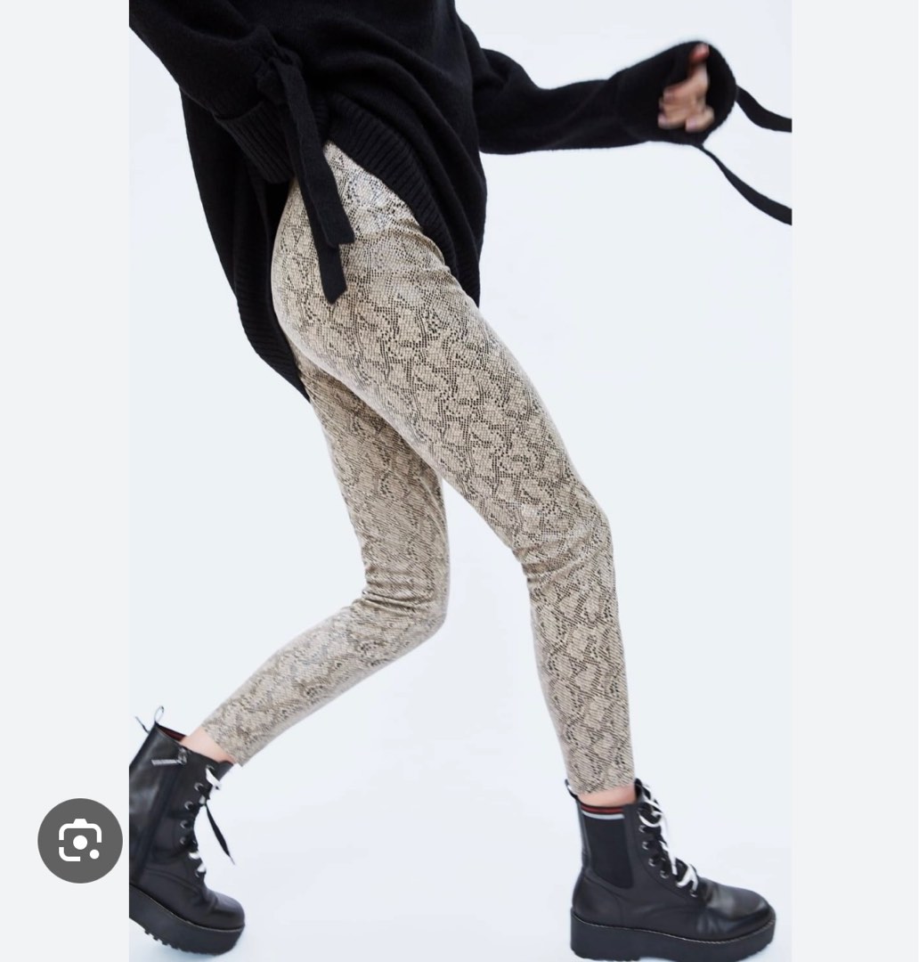 Zara snake leggings outlet