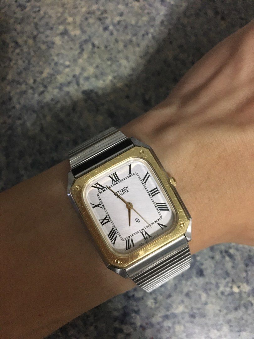 Citizen tank style watch clearance