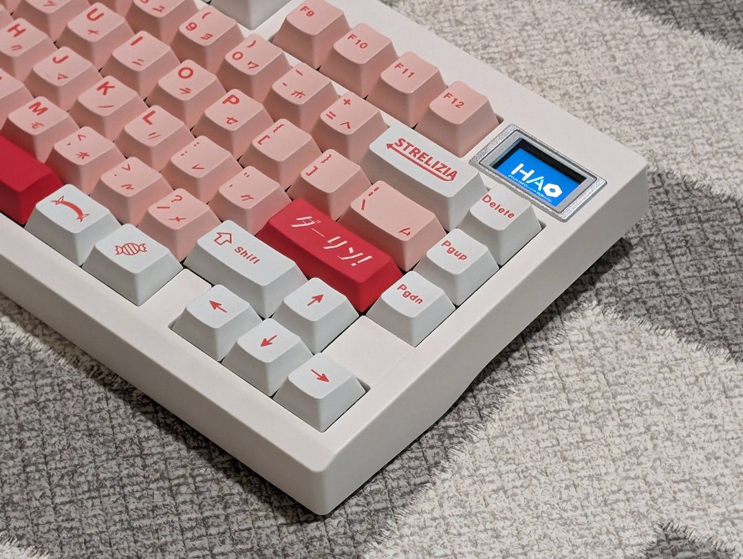 75% Custom Mechanical Keyboard (Darling2508) - Fully Modded Tri Mode ...