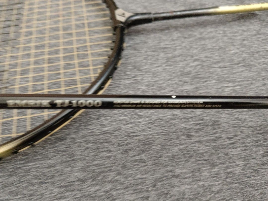 羽球拍 kennex pro all 320, emrik TJ-1000 羽毛球拍 #蛇年行大運