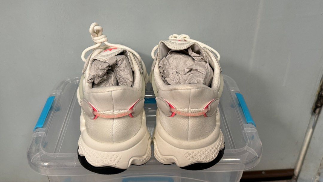 adidas originals Ozweego White Grey FV9667 Carousell