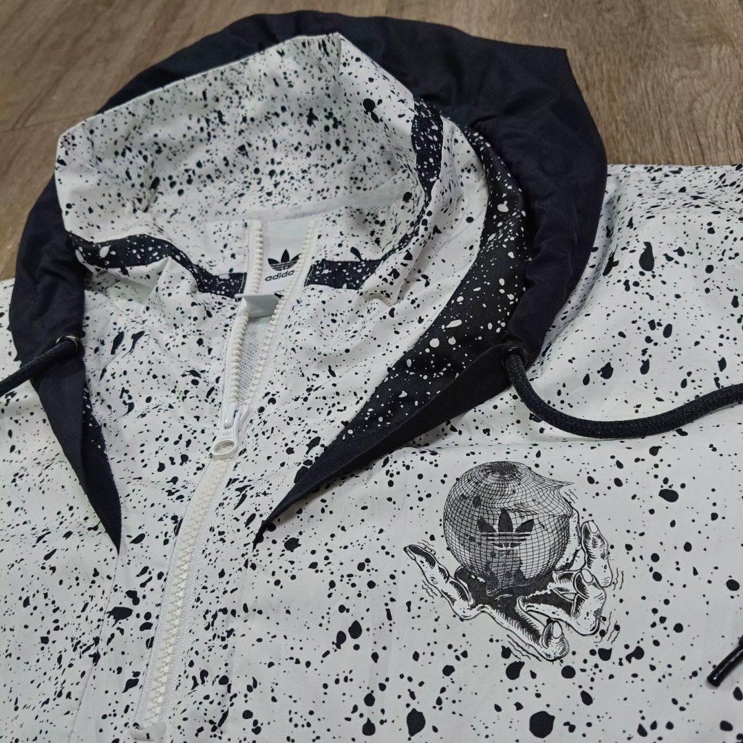 Adidas Planetoid Windbreaker Jacket Men s Fashion Coats Jackets and Outerwear on Carousell