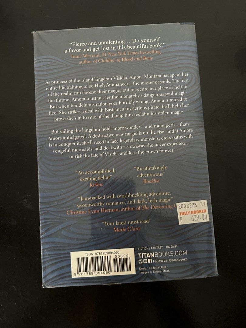 All the Stars and Teeth (Category: Storybooks) located in Manila. Submitted by aeaoooooooo (Listing ID 1321869550, Image 2). Description: - read only half, haven't gotten the chance to continue anymore - bought from fully booked for ₱629 - No foxing, no yellow pages, Spine has no cracks. - With plastic cover can send more pictures if you want hehe.