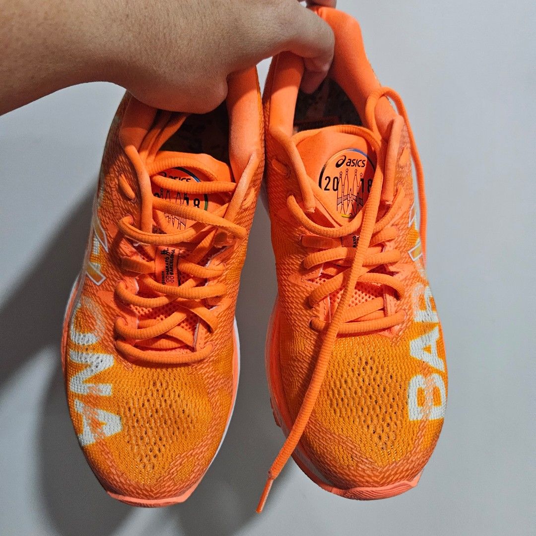 Asics Nimbus 20 Barcelona Women s Fashion Footwear Sneakers on Carousell