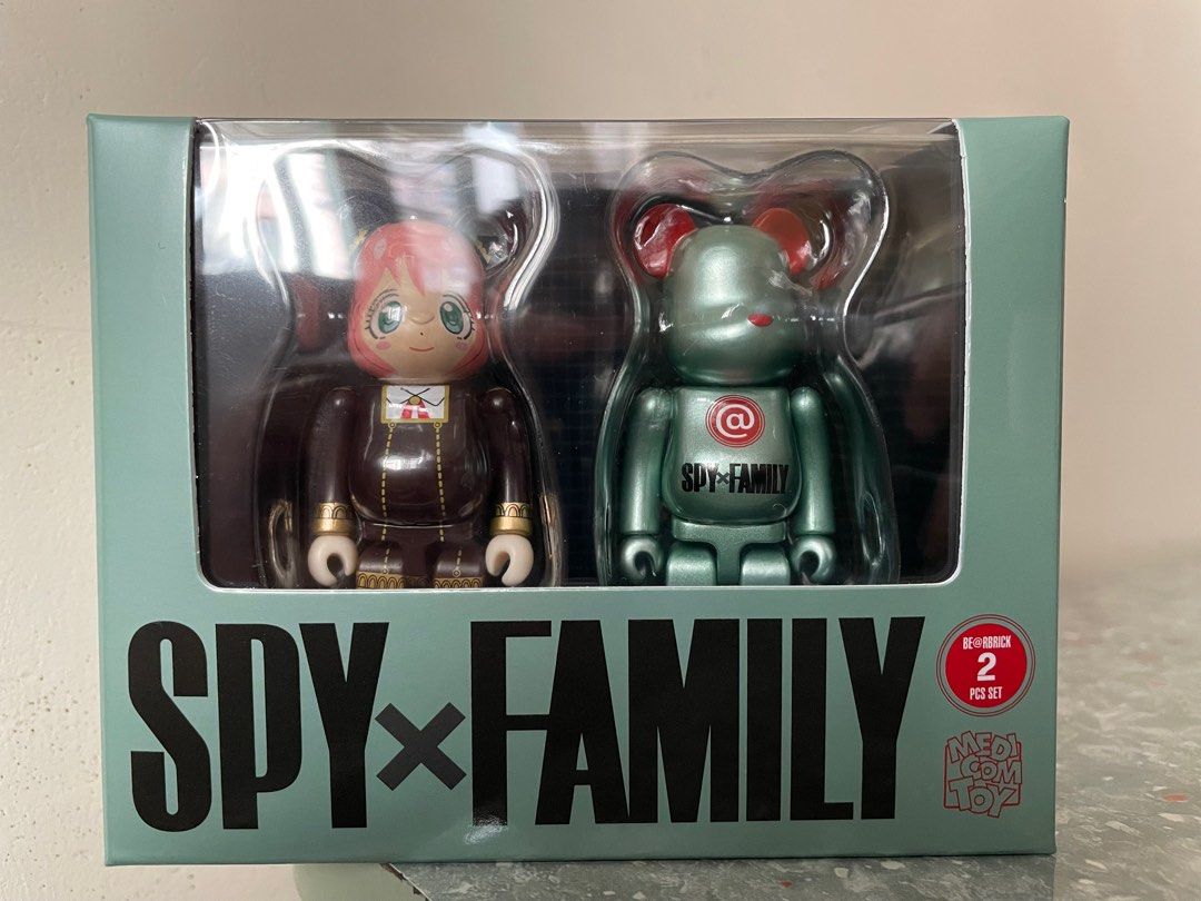 MEDICOM TOY - BE@RBRICK SPY✕FAMILY 100％ 2PCS SET