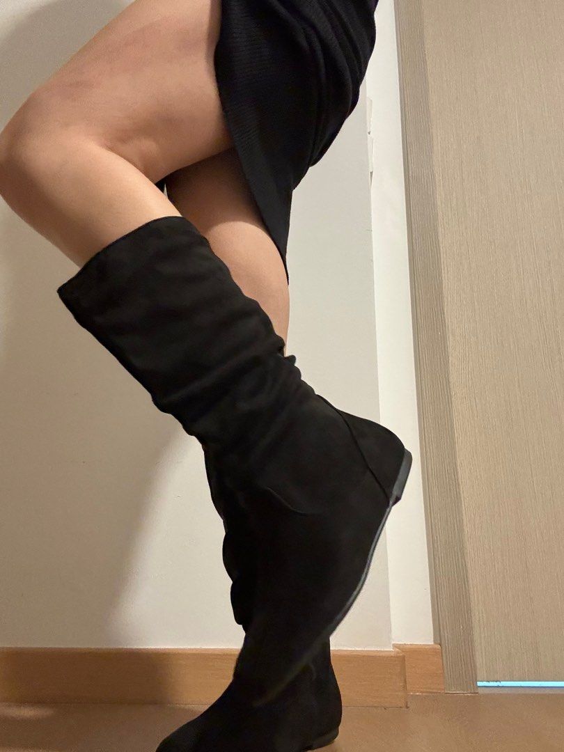Half knee boots outlet
